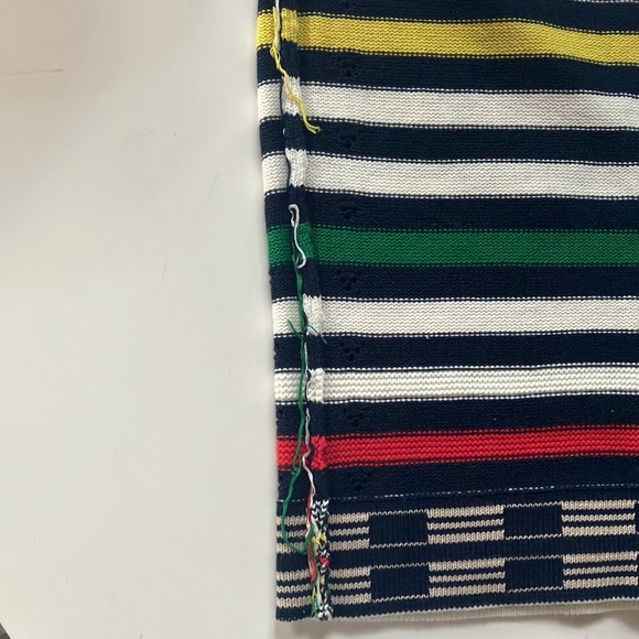 OPENING CEREMONY Striped Cotton Knit Skirt - Picture 6 of 7